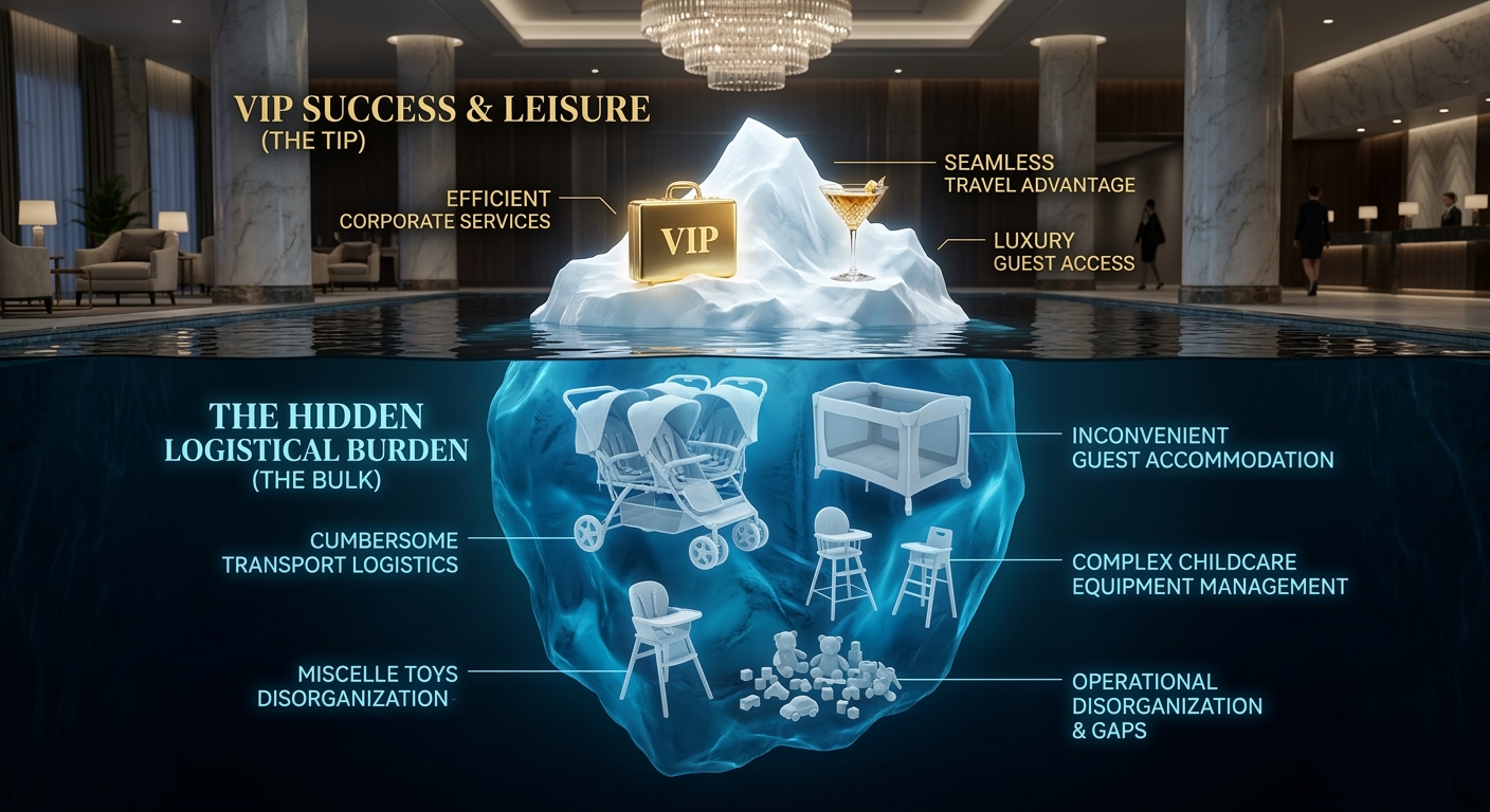 The iceberg of family travel needs